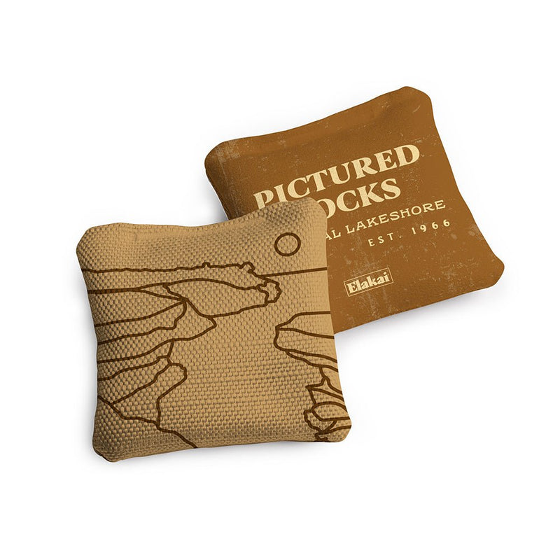 Load image into Gallery viewer, 4-in Travel Dual-Sided Cornhole Bags | National Parks Collection