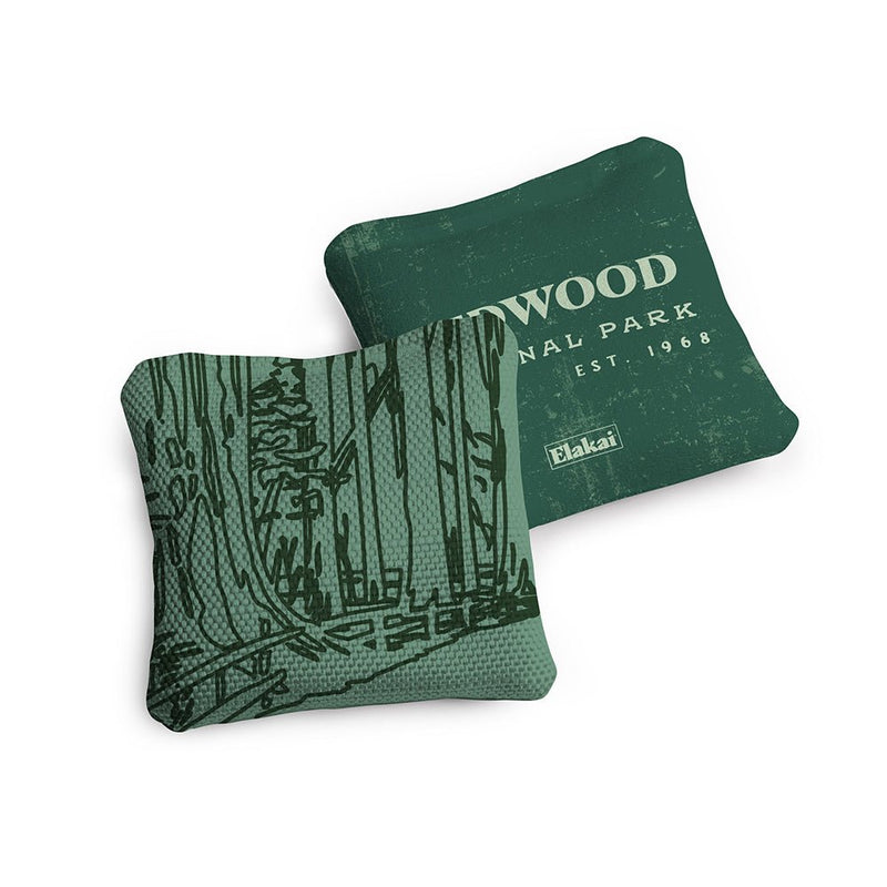 Load image into Gallery viewer, 4-in Travel Dual-Sided Cornhole Bags | National Parks Collection
