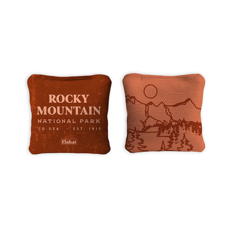 Load image into Gallery viewer, 4-in Travel Dual-Sided Cornhole Bags | National Parks Collection
