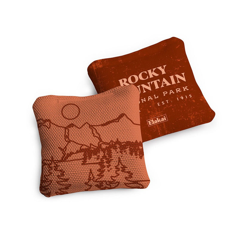 Load image into Gallery viewer, 4-in Travel Dual-Sided Cornhole Bags | National Parks Collection
