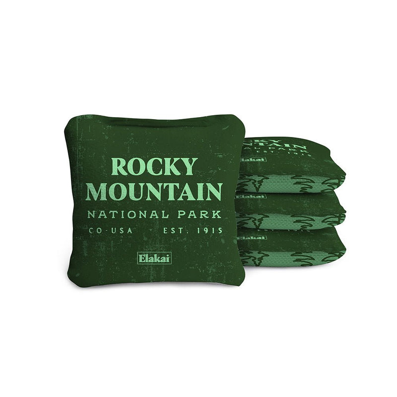 Load image into Gallery viewer, 4-in Travel Dual-Sided Cornhole Bags | National Parks Collection