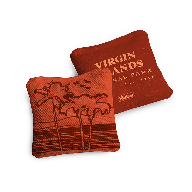 Load image into Gallery viewer, 4-in Travel Dual-Sided Cornhole Bags | National Parks Collection