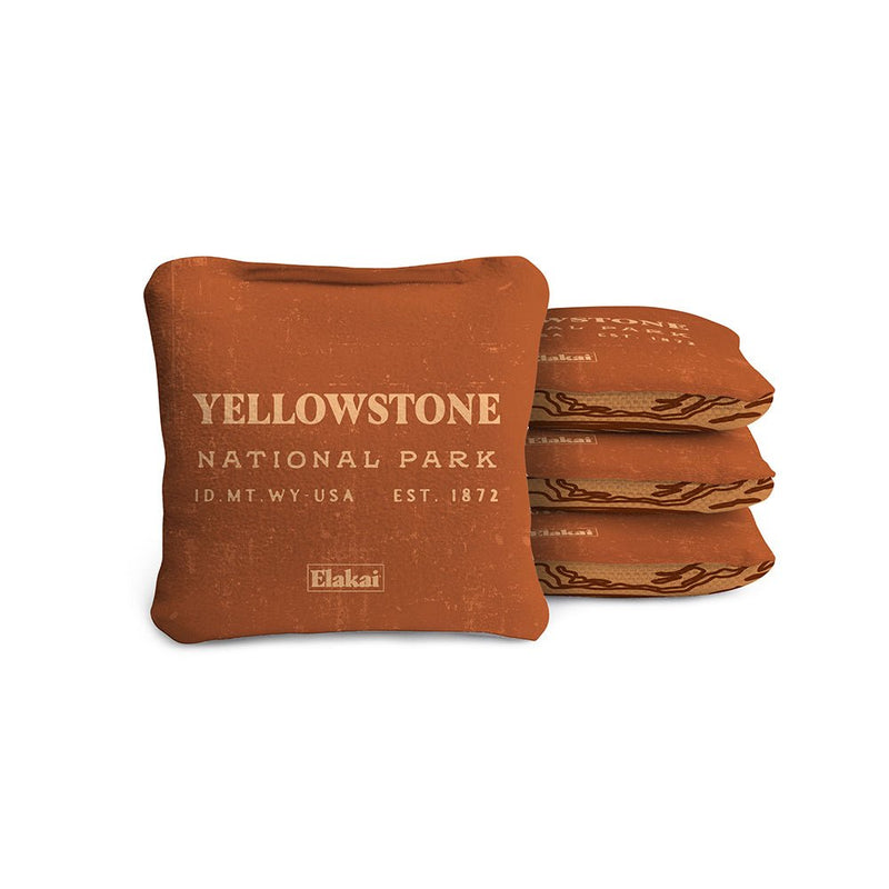Load image into Gallery viewer, 4-in Travel Dual-Sided Cornhole Bags | National Parks Collection
