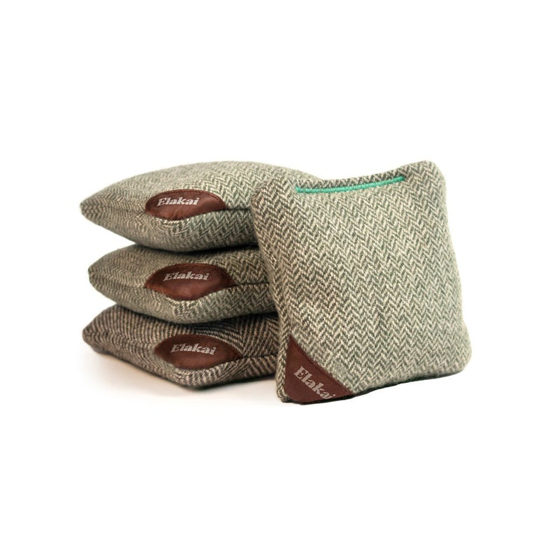 Load image into Gallery viewer, 4-in Travel Herringbone Cornhole Bags | Premium All-Weather Collection
