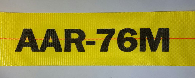 Load image into Gallery viewer, AAR Webbing 4"x 30 Ft Heavy Duty Ratchet Strap w/ Flat Hook | R430FAAR