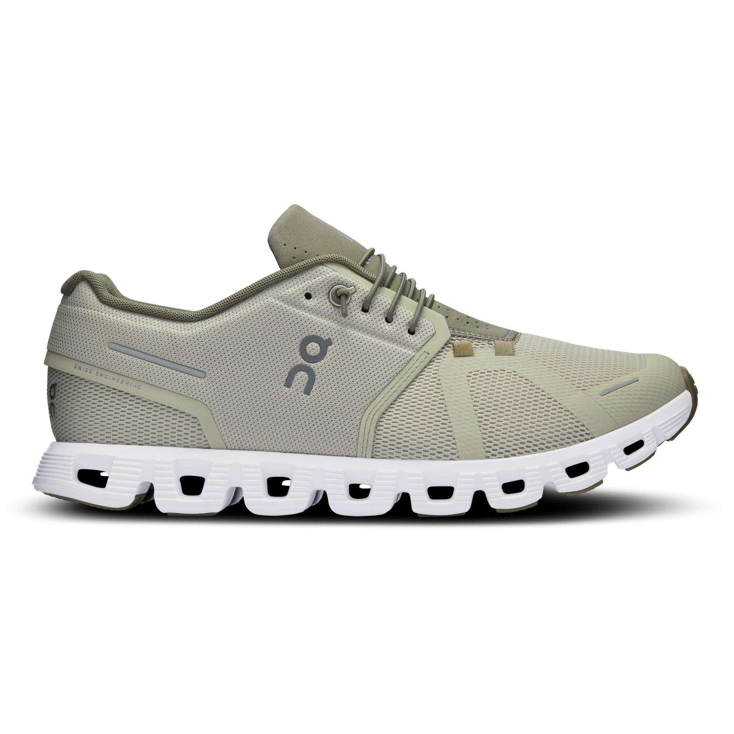 Men's On Cloud 5, Chalk/Grove, 10 D Medium - Skoutley Outdoors LLC