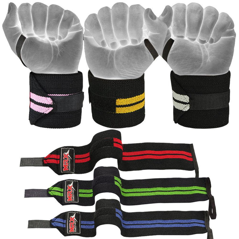 Load image into Gallery viewer, Mrx Weight Lifting Wrist Wraps Bodybuilding Gym Workout Training Unisex