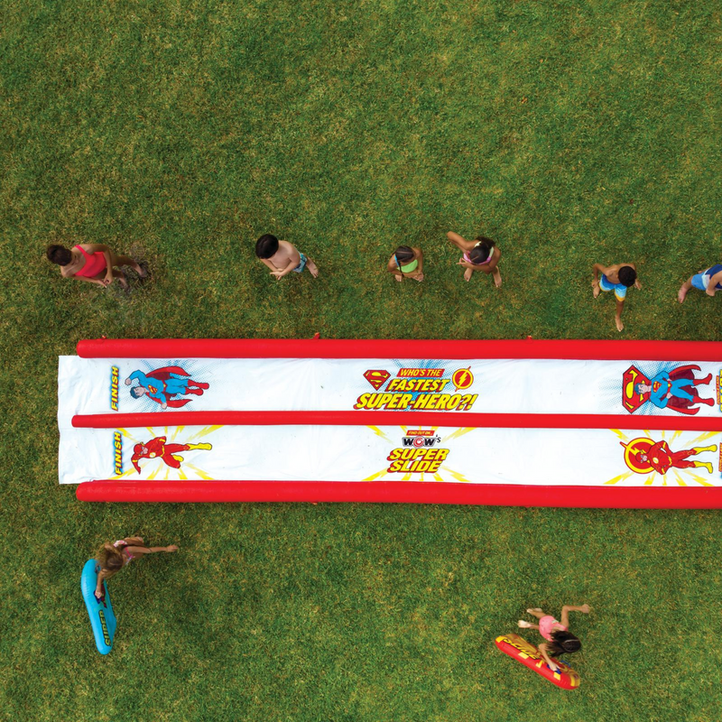 Load image into Gallery viewer, WOW Sports DC Comics Flash vs Superman Lawn Slide