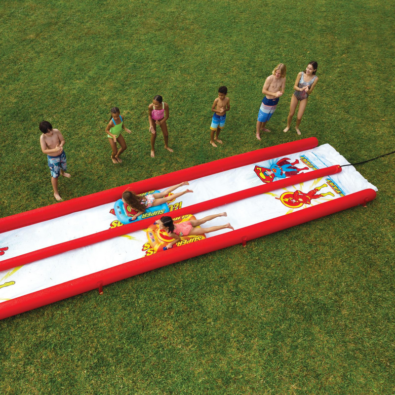 Load image into Gallery viewer, WOW Sports DC Comics Flash vs Superman Lawn Slide