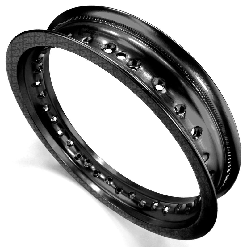 Load image into Gallery viewer, 2 Pit Bike Rims 10 inch 28 Hole + Spokes