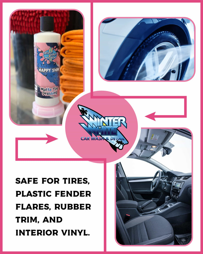 Load image into Gallery viewer, Happy Shine Matte Tire Dressing (16 fl oz)