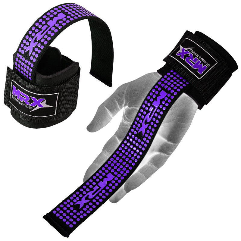 Load image into Gallery viewer, MRX Weight Lifting Bar Straps With Wrist Wraps Heavy Duty Bodybuilding Workout Gym Strap