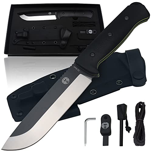 Load image into Gallery viewer, The Bushwhacker D2 Steel Bushcraft Survival Knife Gift Set (Selection)