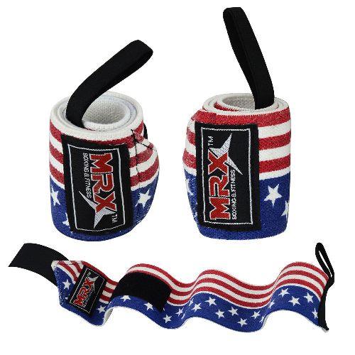 Load image into Gallery viewer, MRX Weight Lifting Wrist Wraps Bodybuilding Gym Training Lifting Wrap Straps