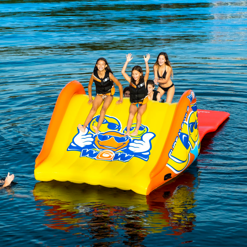 Load image into Gallery viewer, WOW Watersports Slide and Water Walkway Slide N Smile Combo