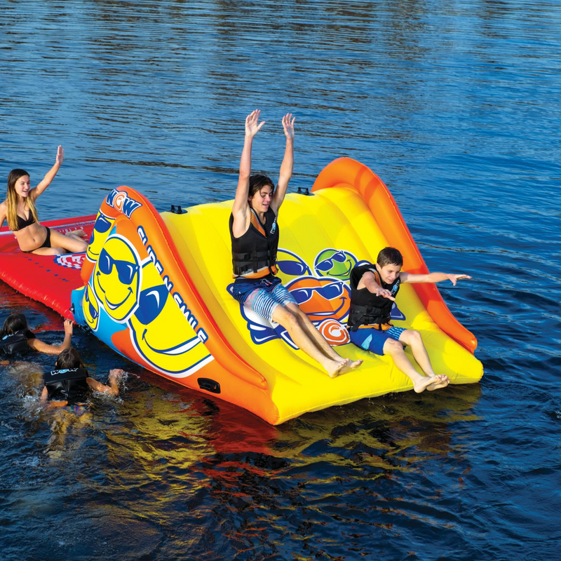 Load image into Gallery viewer, WOW Watersports Slide and Water Walkway Slide N Smile Combo