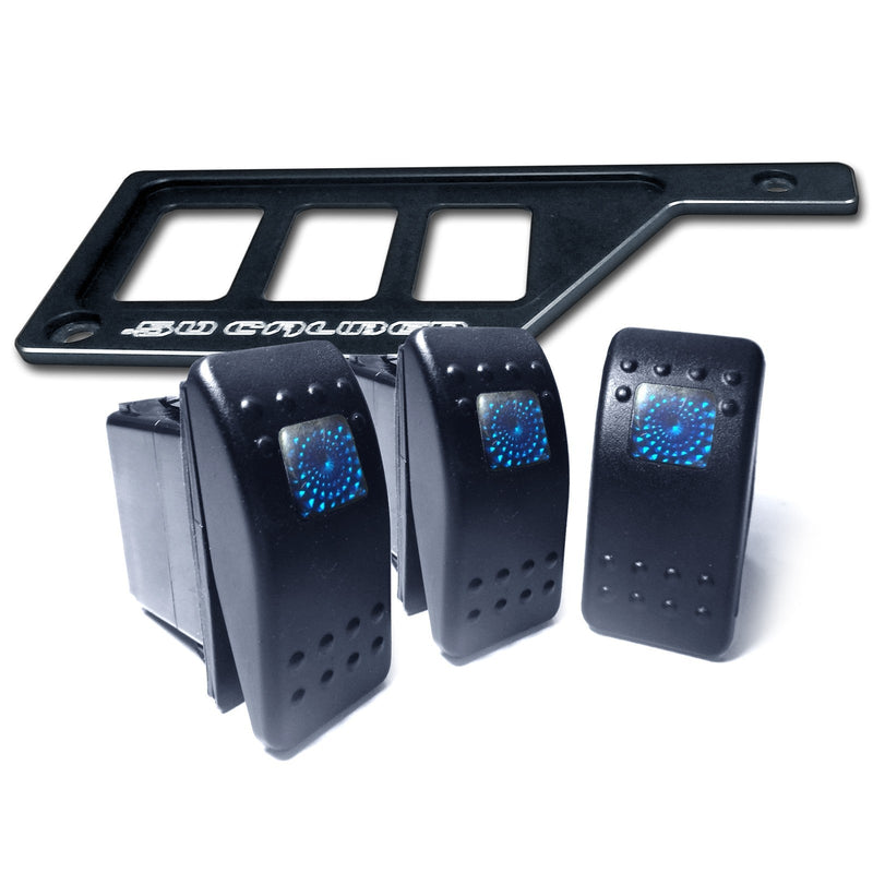 Load image into Gallery viewer, RZR XP1000 Left Side 3 Switch Dash Panel