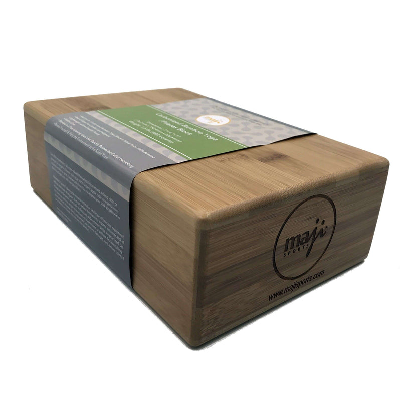 Load image into Gallery viewer, Carbonized Bamboo Yoga Block