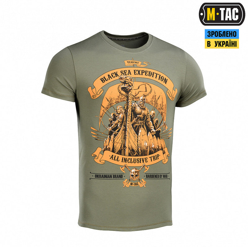 Load image into Gallery viewer, M-Tac T-shirt Black Sea Expedition