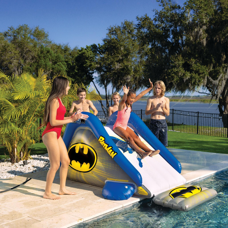 Load image into Gallery viewer, WOW Sports DC Comics Batman Large Inflatable Pool Slide