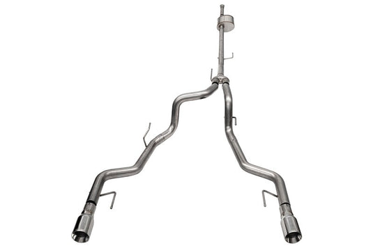 Corsa 2022-2025 Ford F-150 SuperCrew/5.5ft Bed 5.0L V8 Xtreme Cat-Back Dual Rear Exit-Polished