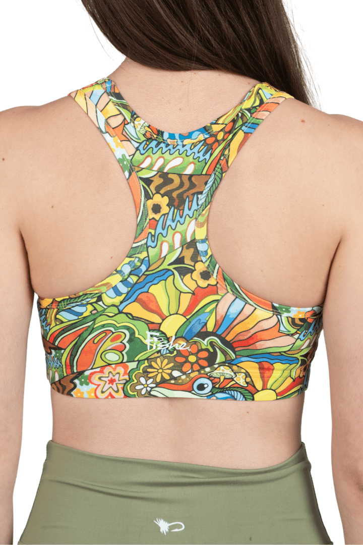 Load image into Gallery viewer, Boho Bass Sports Bra