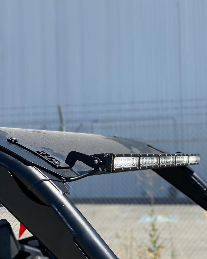 Load image into Gallery viewer, Polaris Pro R RZR 30" Roof Mounts For Light Bar or MPM Mount