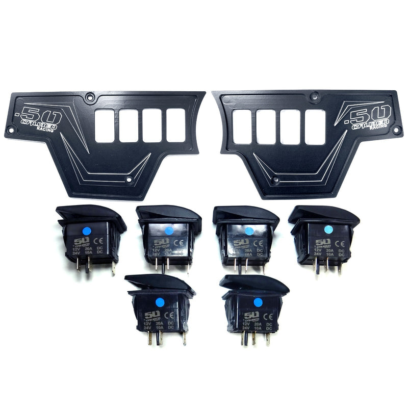 Load image into Gallery viewer, RZR XP1000 8 Switch Dash Panel