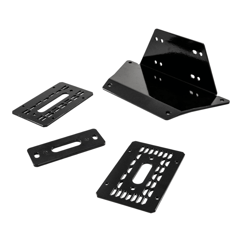 Load image into Gallery viewer, SuperATV Winch Mounting Plate for Polaris Ranger XP 1000