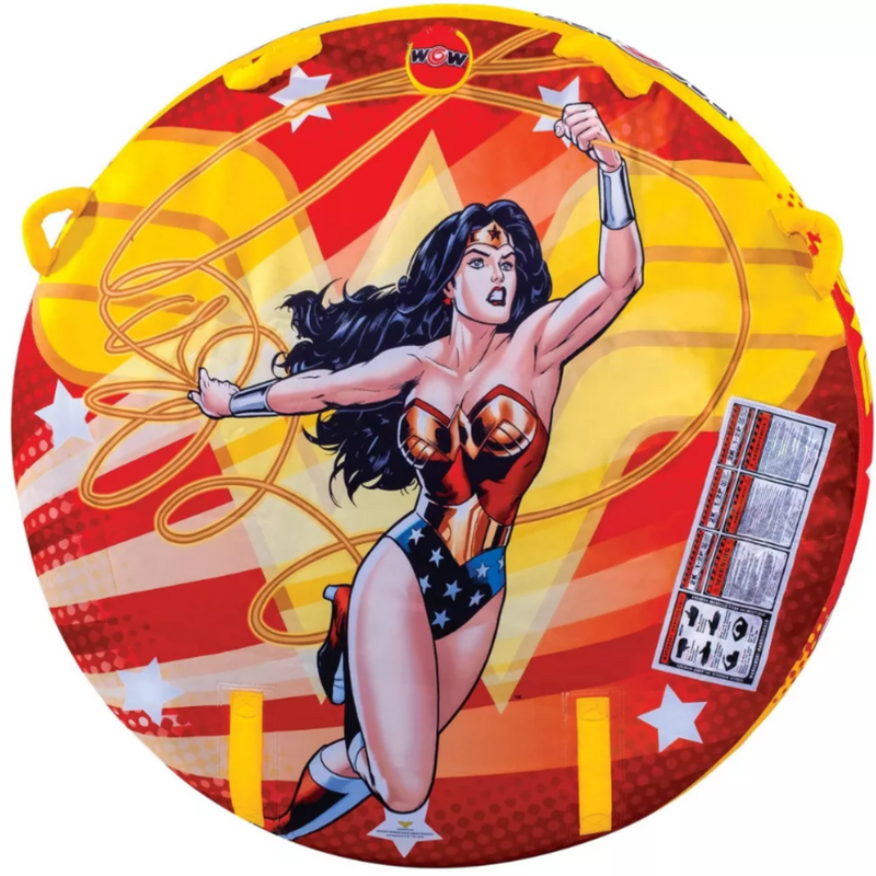 Load image into Gallery viewer, WOW Sports DC Comics Wonder Woman 2-Person Soft Top Deck Tube Towable