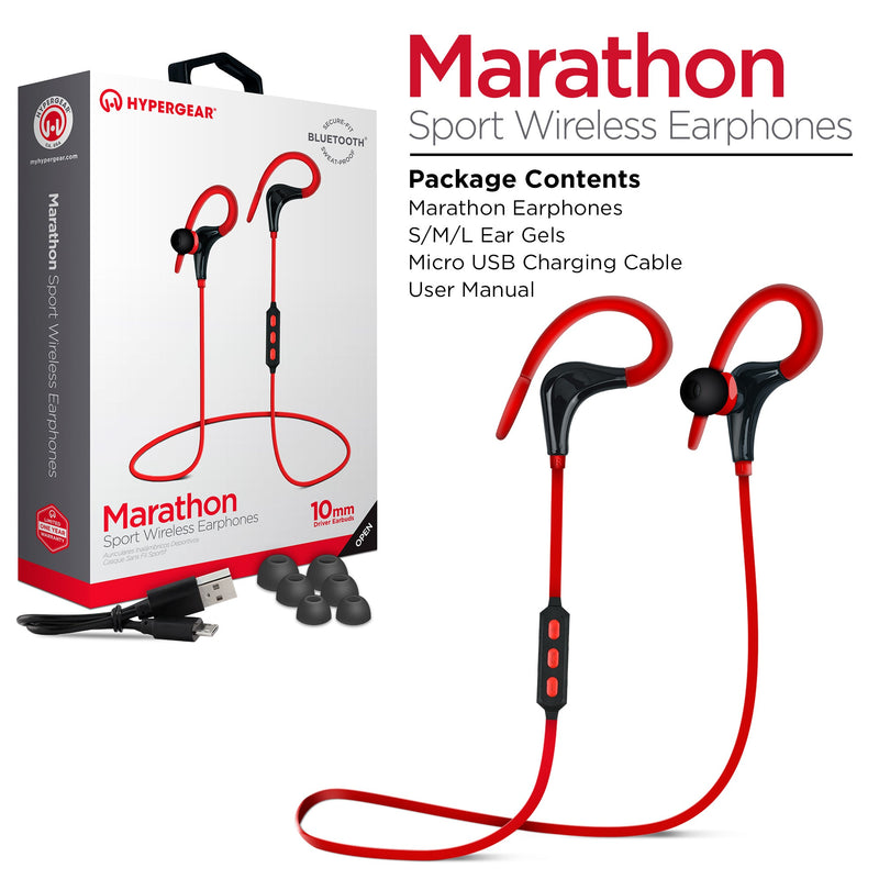 Load image into Gallery viewer, HyperGear Marathon Sport Wireless Bluetooth Earphones