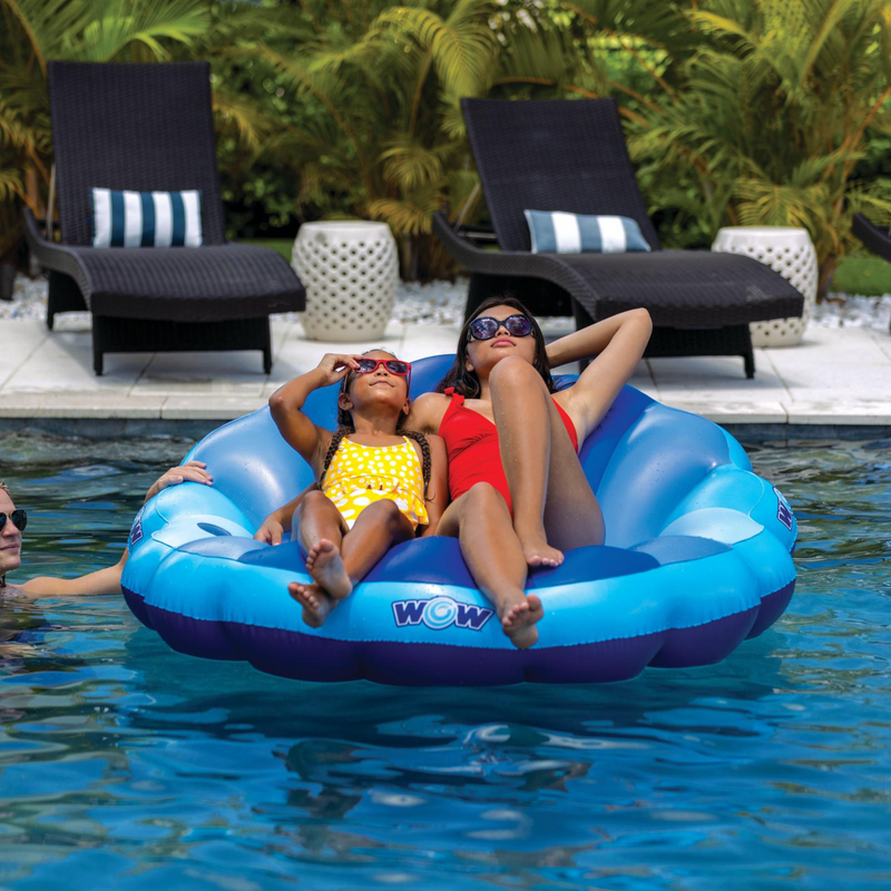 Load image into Gallery viewer, WOW Watersports Indigo Mermaid Shell Lounger Float