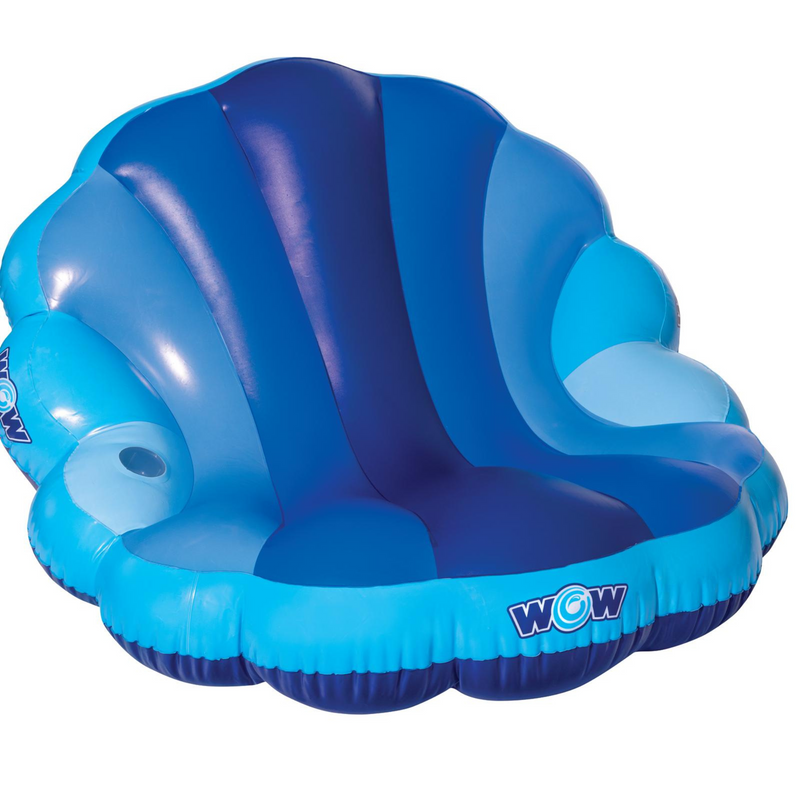Load image into Gallery viewer, WOW Watersports Indigo Mermaid Shell Lounger Float