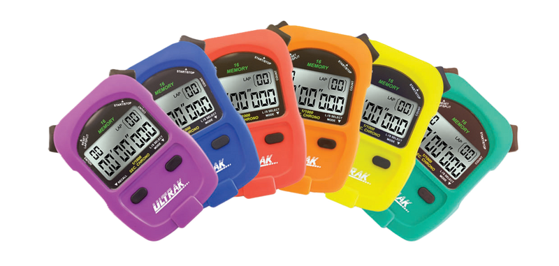 Load image into Gallery viewer, ULTRAK 460 Set - Rainbow set of six stopwatches
