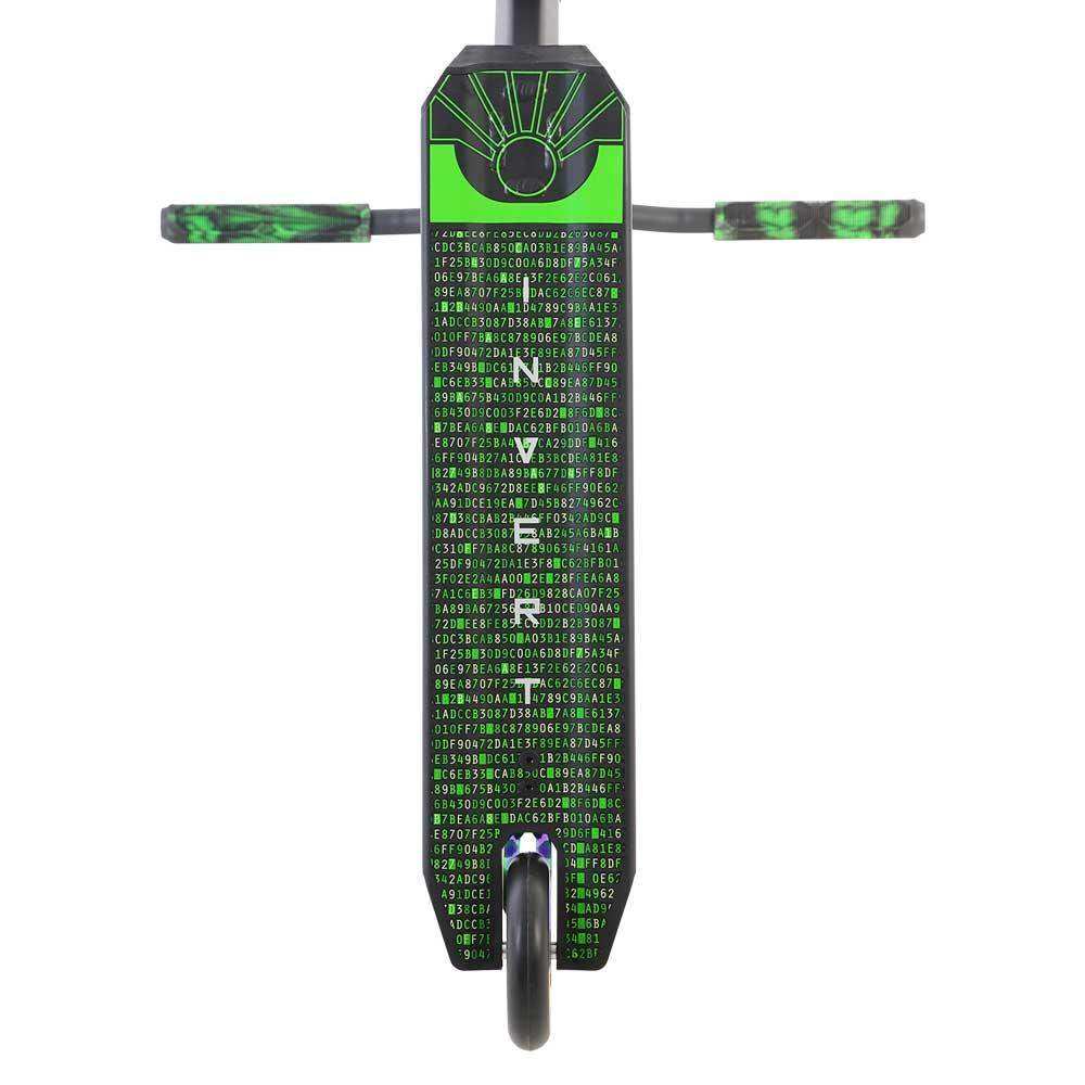Invert Supreme 3-10-14 Complete Scooter - Black/Neo Green - Skoutley Outdoors LLC