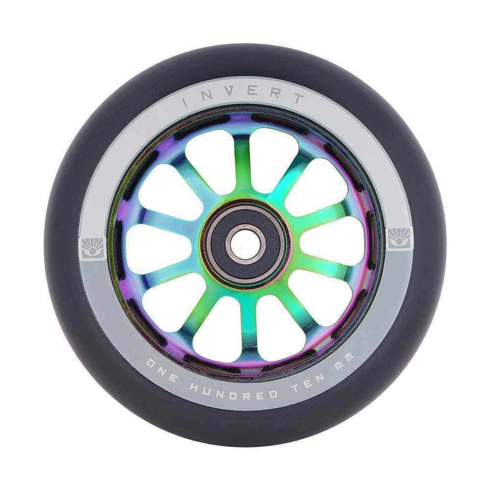Invert Supreme 3-10-14 Complete Scooter - Black/Neo Green - Skoutley Outdoors LLC