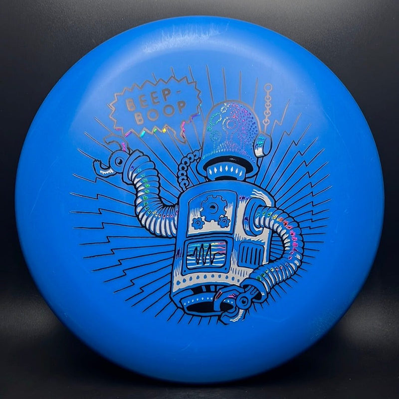 Load image into Gallery viewer, D-Blend Alpaca (Blue) - "Beep Boop" X-Out