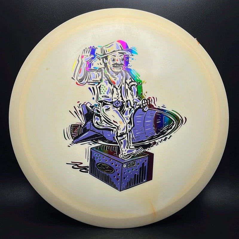 Load image into Gallery viewer, Bravo Mockingbird - "Ride Em Rocket Cowboy" Triple Foil