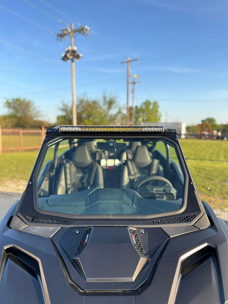 Load image into Gallery viewer, Moto Armor ABF Fabrication 2025+ Pro Series Full Glass Windshield
