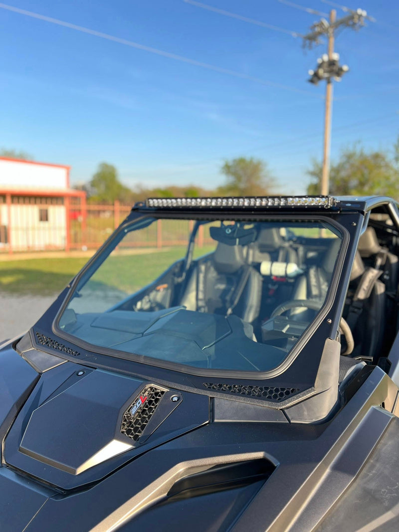 Load image into Gallery viewer, Moto Armor ABF Fabrication 2025+ Pro Series Full Glass Windshield