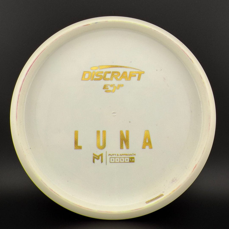 Load image into Gallery viewer, White ESP Luna - Greazy Dyed - Bottom Stamp