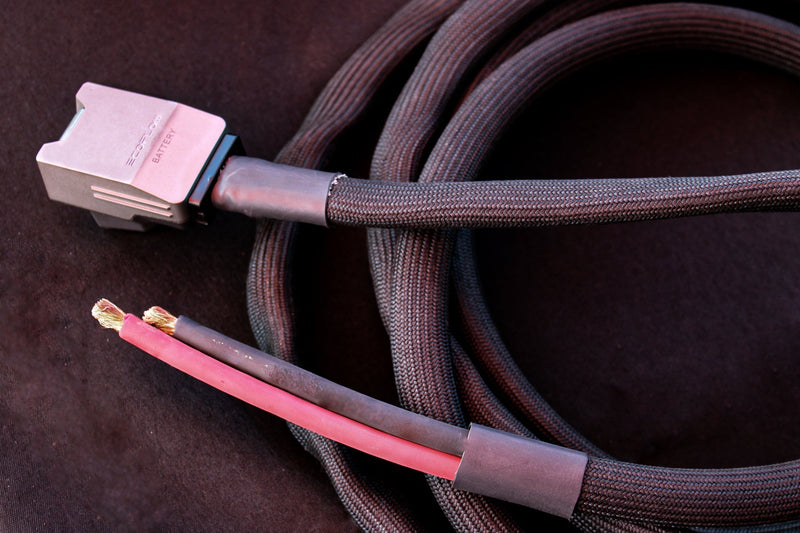 Load image into Gallery viewer, 48-Volt Air Conditioner Cable for EcoFlow Power Kits (4-Post to Bare Wire, 20 Foot)
