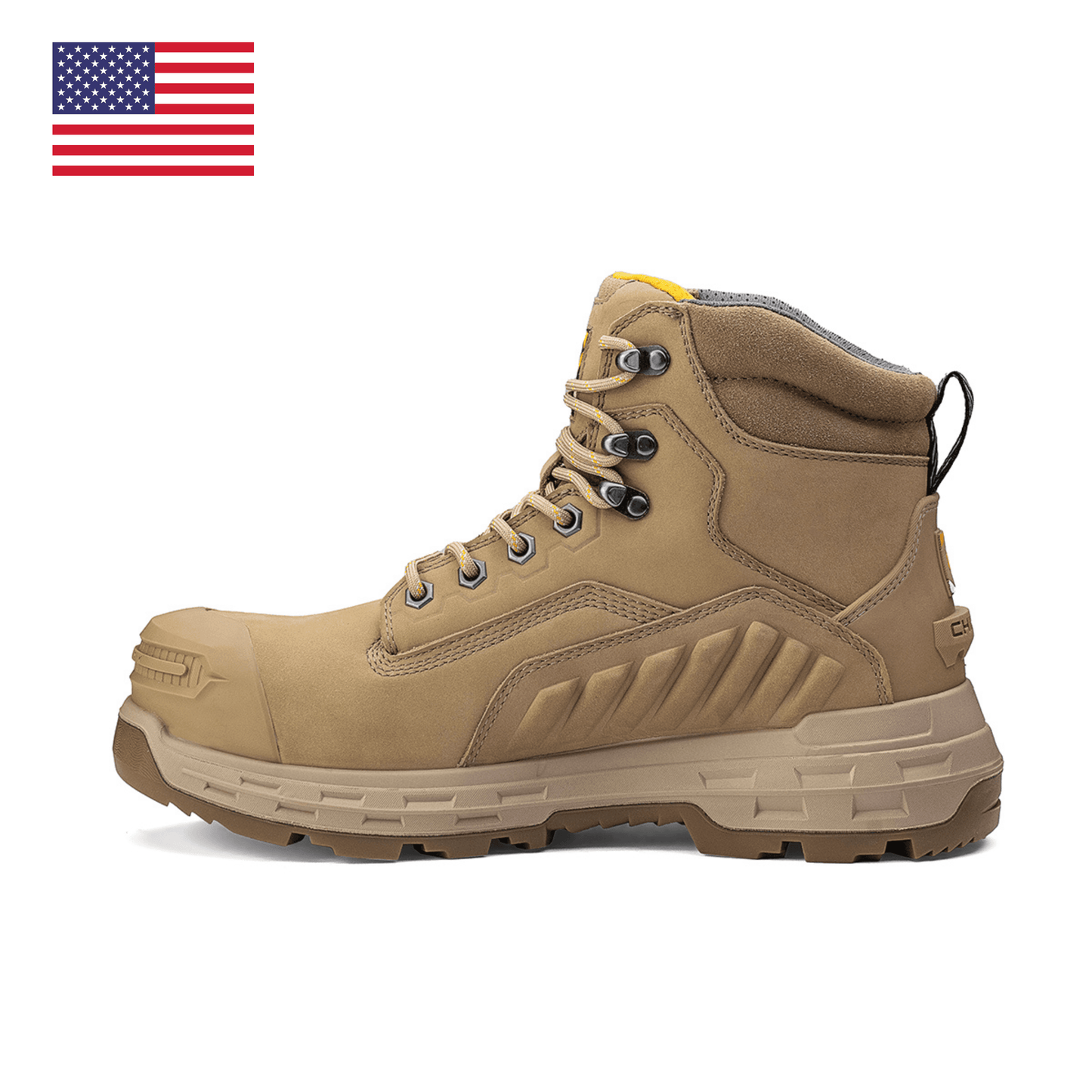 Wildwood 6” Waterproof Composite Toe Boot - Stone - Made in USA - Skoutley Outdoors LLC
