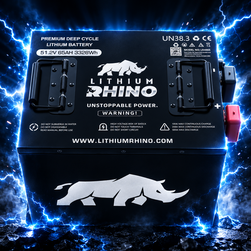 Load image into Gallery viewer, 48V 65Ah Lithium Rhino Conversion Kit