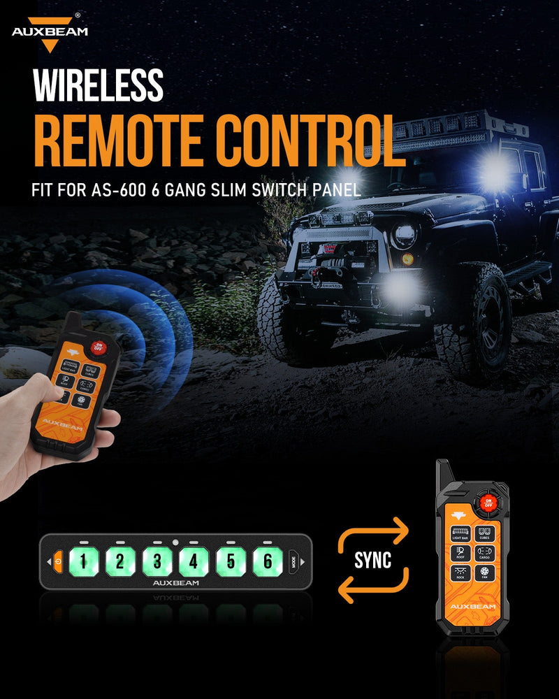 Load image into Gallery viewer, 6 Gang Wireless Remote Control Only for AS-600 Switch Panel