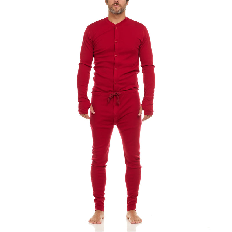 Load image into Gallery viewer, Midweight Wool Union Suit - 100% Merino Wool