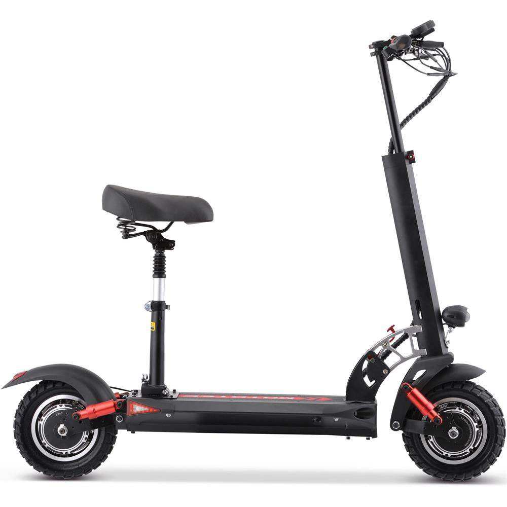 Mototec Thor 60v 2400w Lithium Electric Scooter Black - Skoutley Outdoors LLC