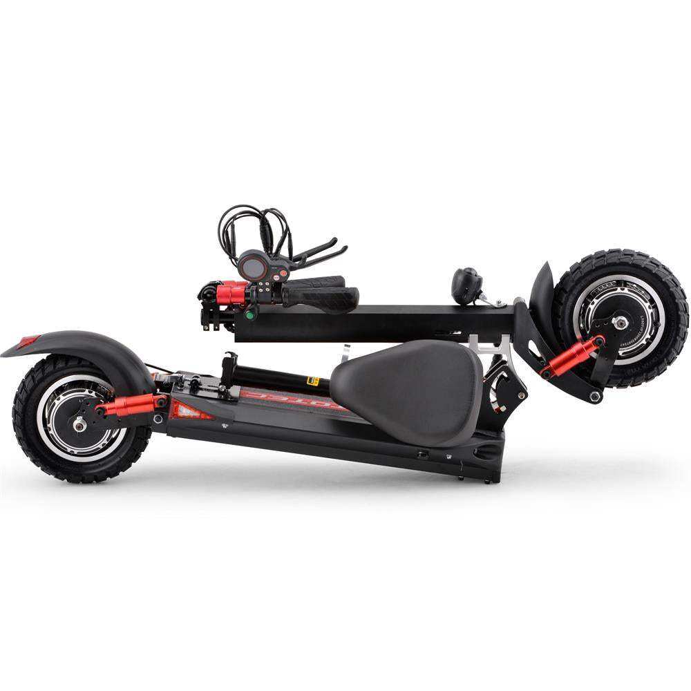 Mototec Thor 60v 2400w Lithium Electric Scooter Black - Skoutley Outdoors LLC