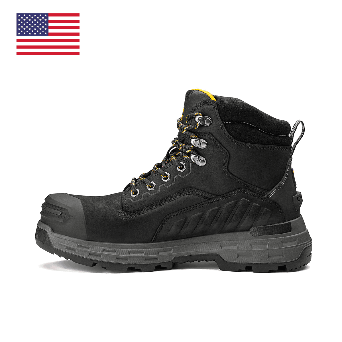 Wildwood 6” Waterproof Composite Toe Black Boot - Made in USA - Skoutley Outdoors LLC