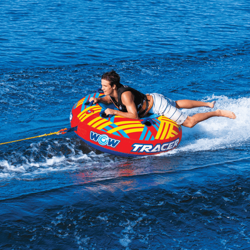 Load image into Gallery viewer, WOW Watersports Tracer Snow Tube Towable for Summer and Winter Action